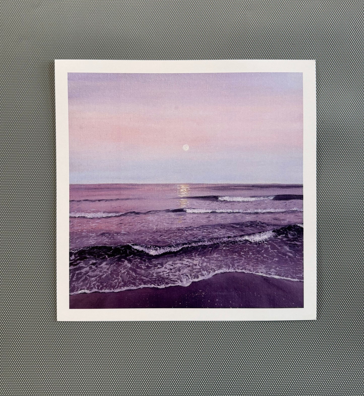 Ebb of the Purple Sea Print