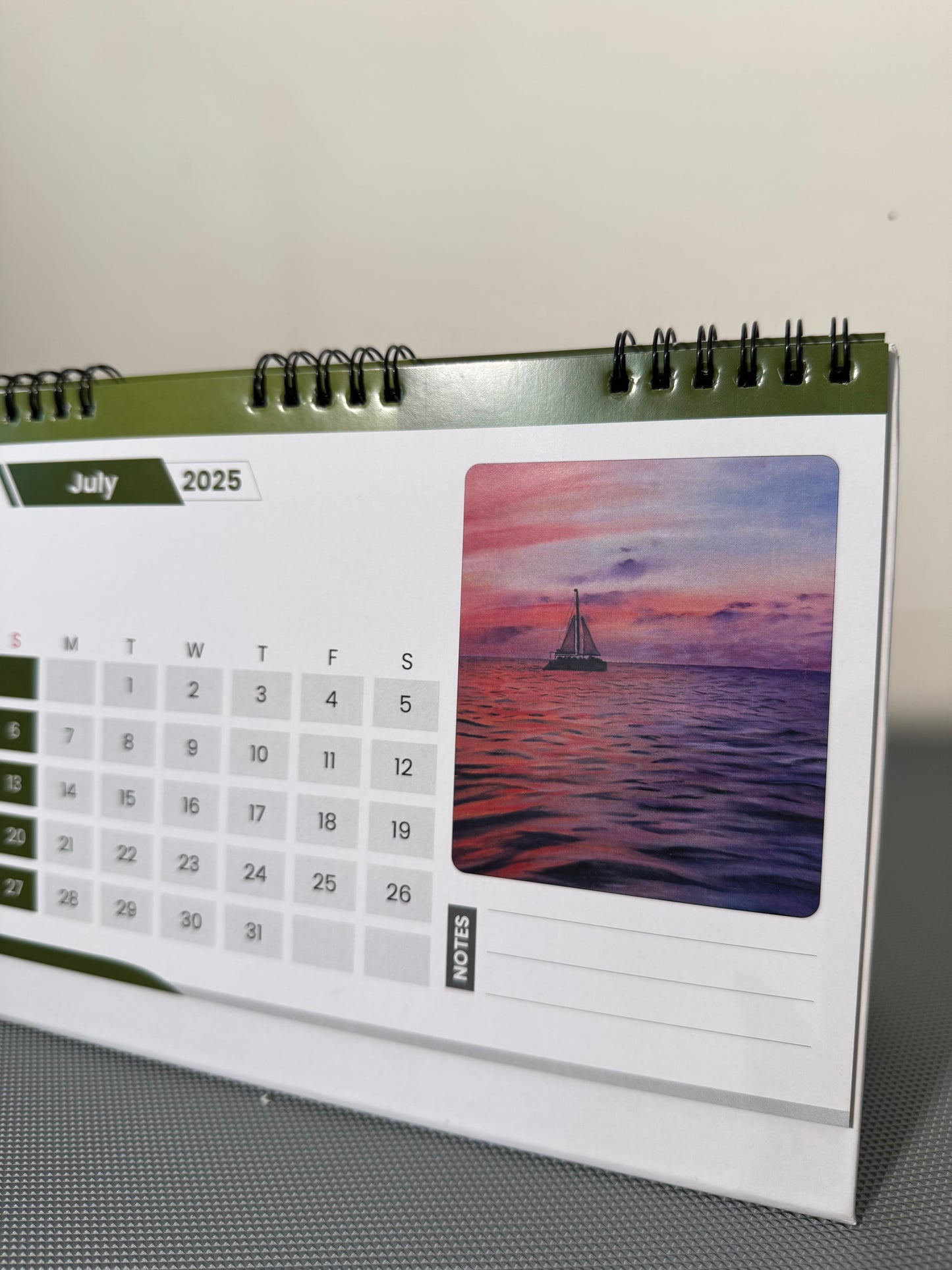 2025 Desk Calendar