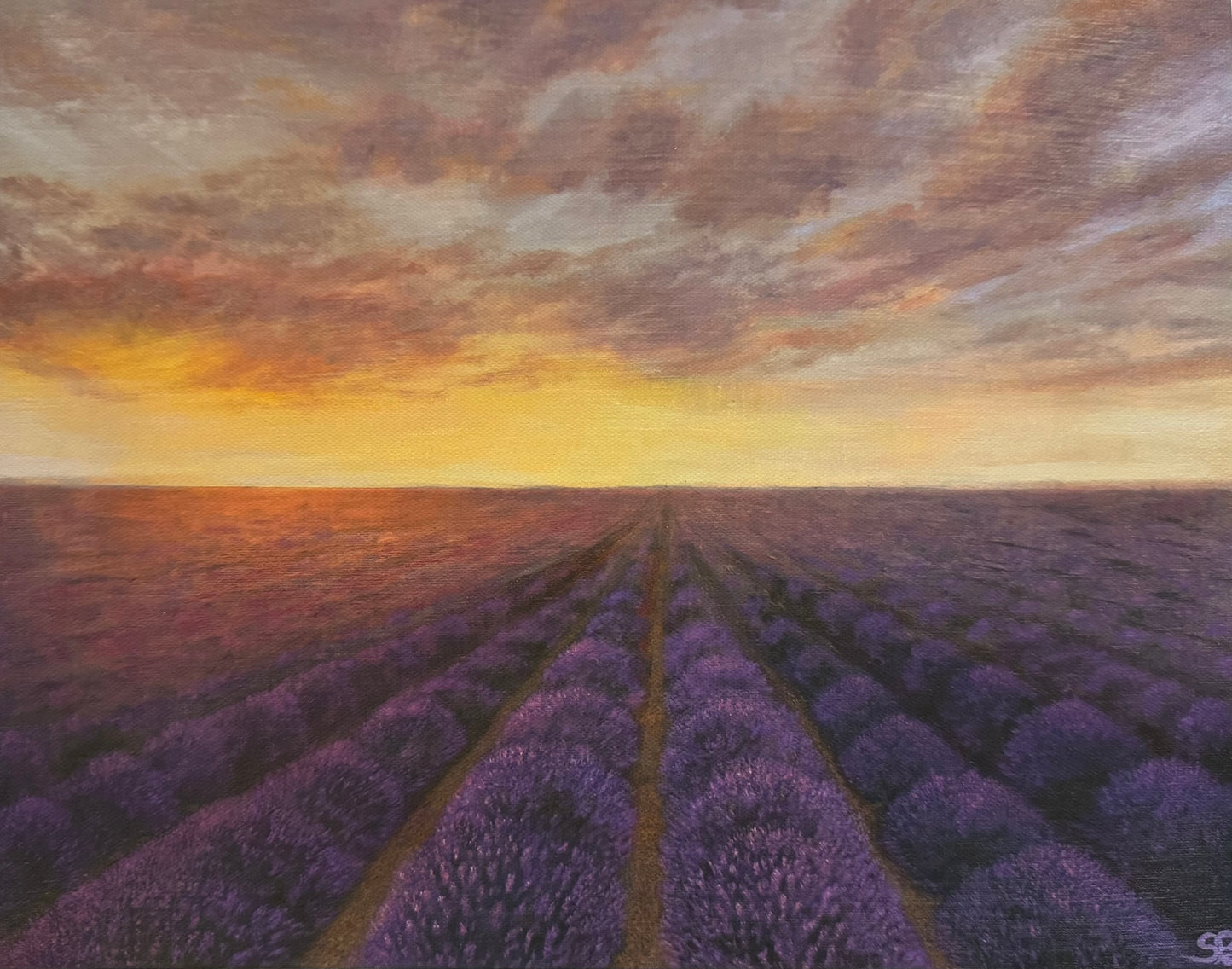 Lavender’s Breath Print