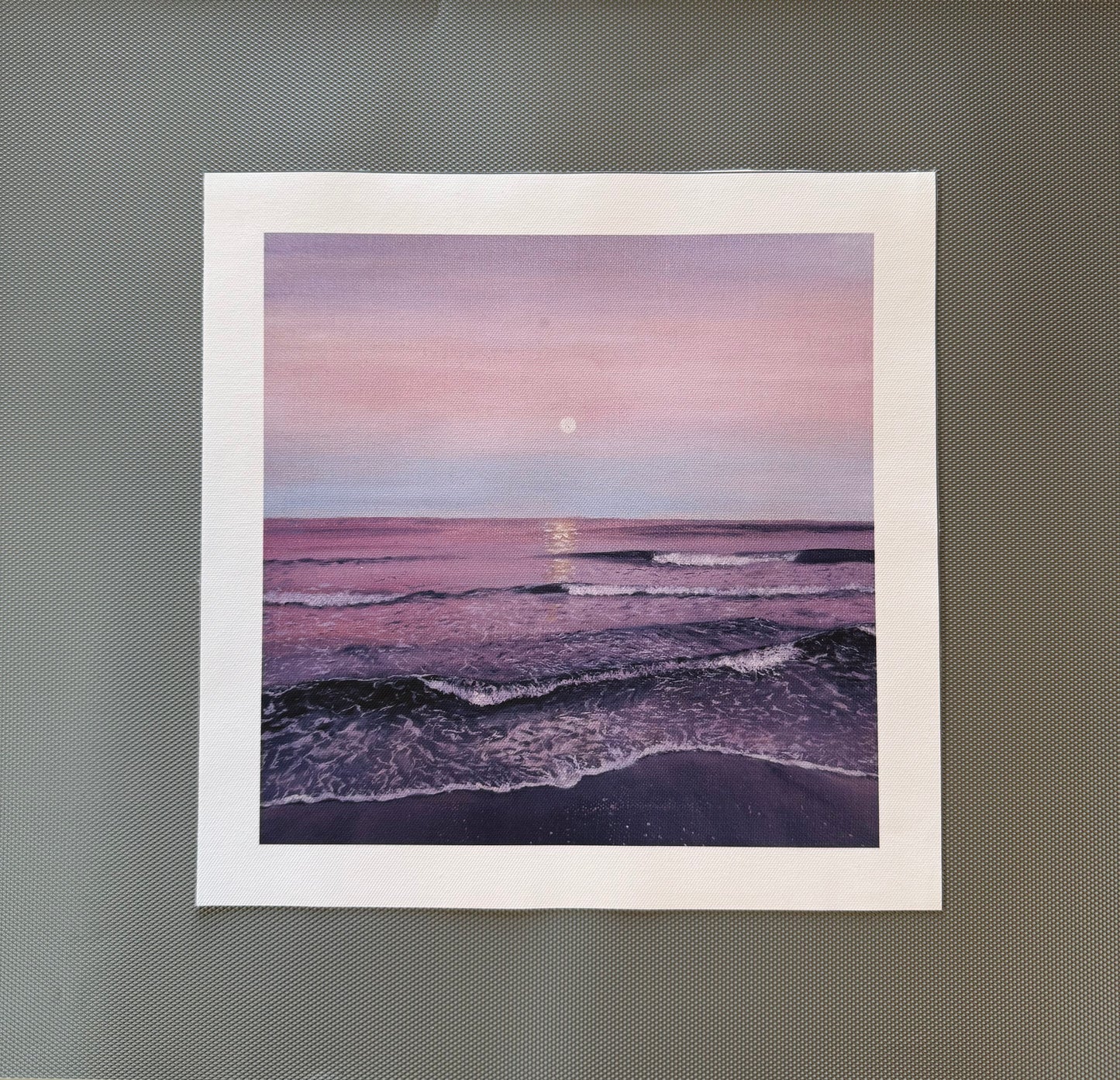 Ebb of the Purple Sea Print